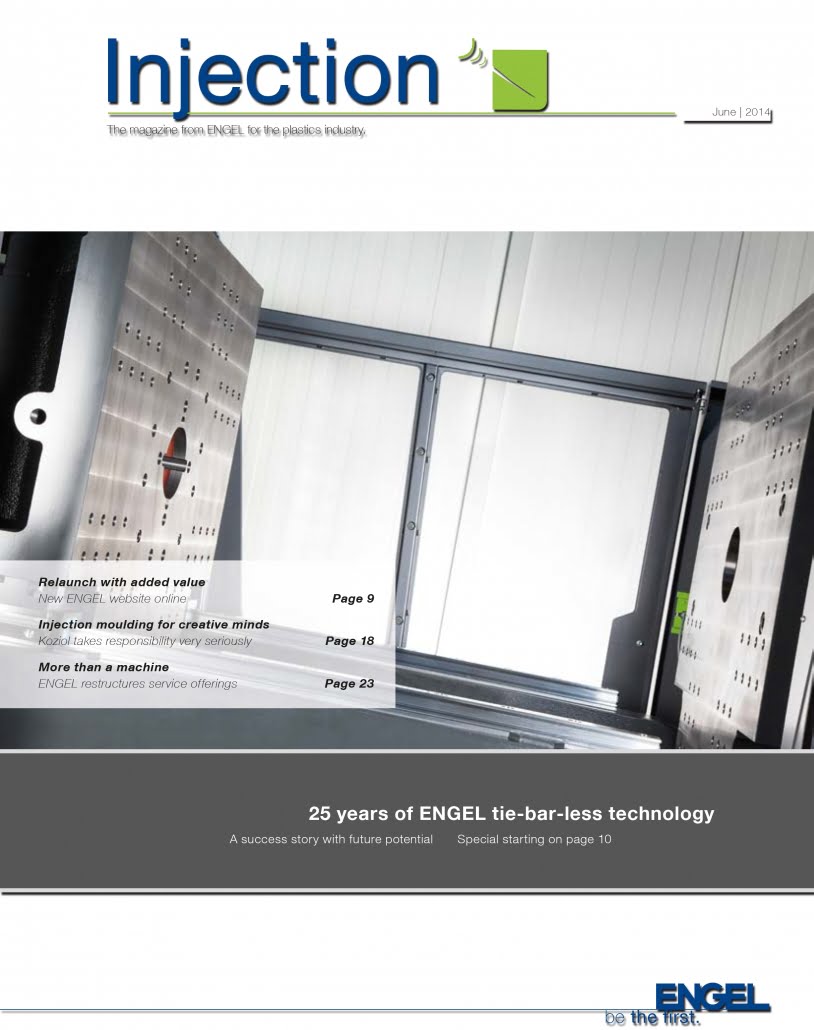 Magazine Injection ENGEL injection magazine June 2014 - Techspan