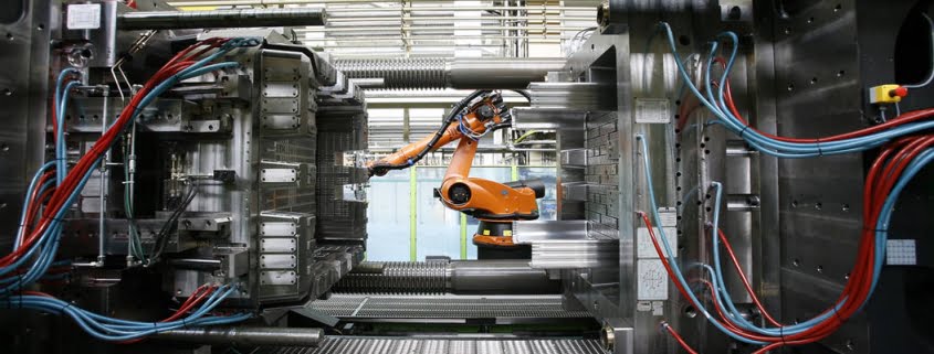 Engel duo machine huge platens